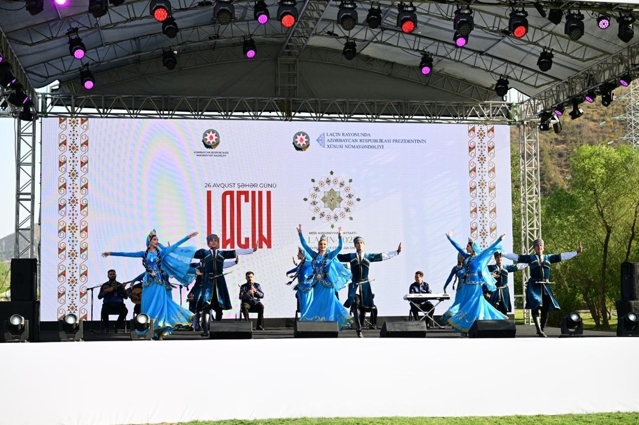 Laçın Şəhəri Günü münasibətilə möhtəşəm konsert oldu - FOTOLAR